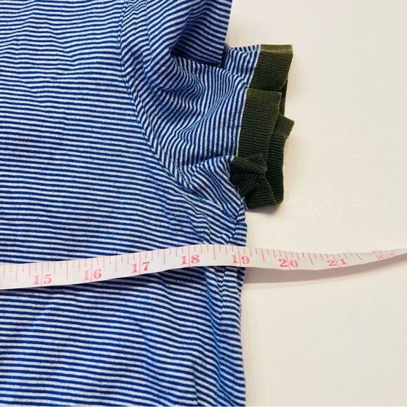 Ted Baker MMB Delpole Short Sleeve Polo Shirt Mens Size 3 Medium Blue - Picture 7 of 9